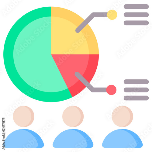 Demographics Flat Icon