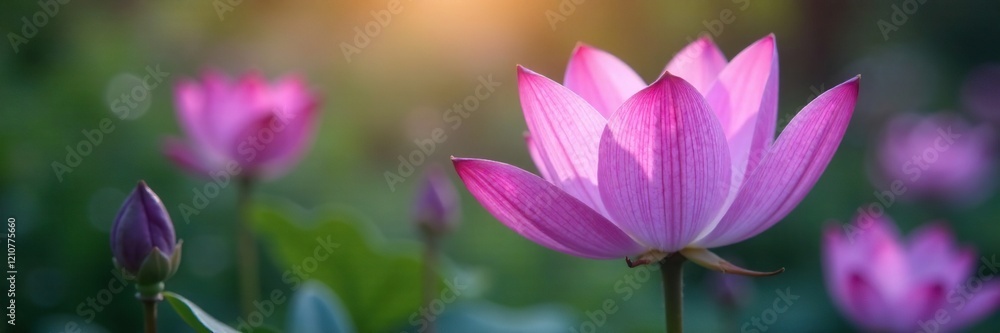Delicate purple petals stretching out like a canopy, garden, nectar, delicate Delicate purple petals stretching out like a canopy, garden, nectar, delicate