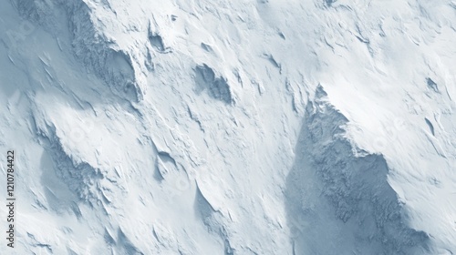 Wallpaper Mural Majestic Mountain Peaks Covered in Pristine Snow Torontodigital.ca