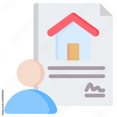 Tenant Flat Icon