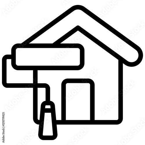Renovation Outline Icon