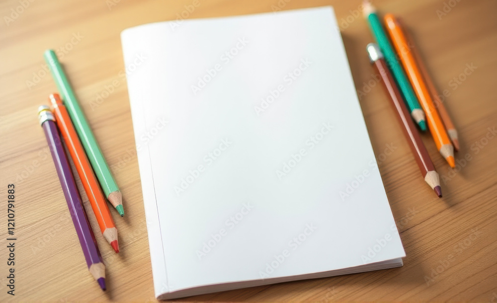 mock up coloring book mock up coloring book