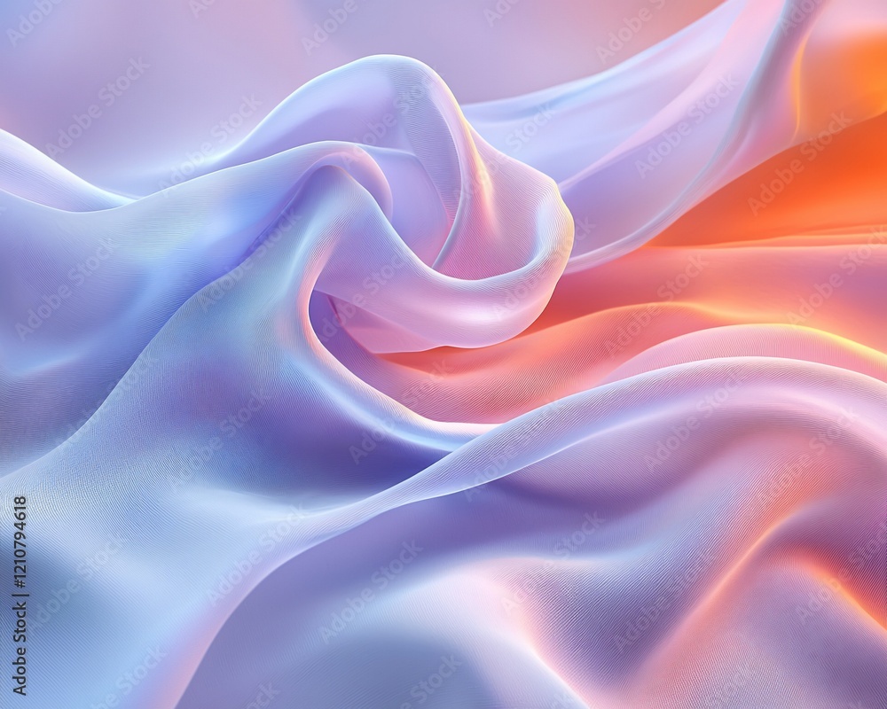 Obraz premium Abstract pastel silk fabric texture background.