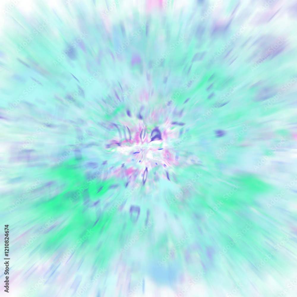 An abstract transparent iridescent color blur design element. An abstract transparent iridescent color blur design element.