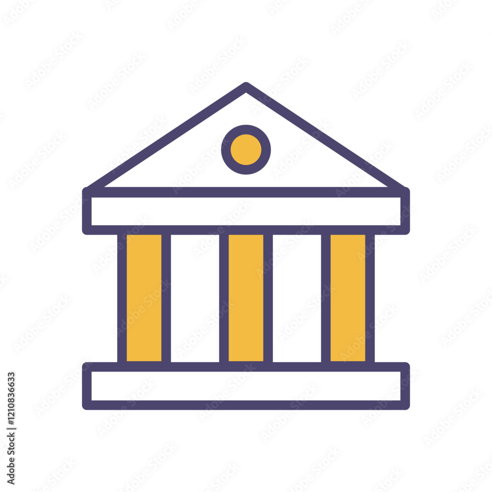 University icon education vector University icon education vector