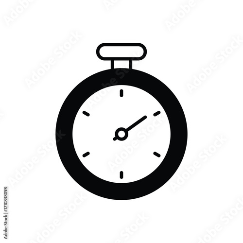 Stopwatch vector icon