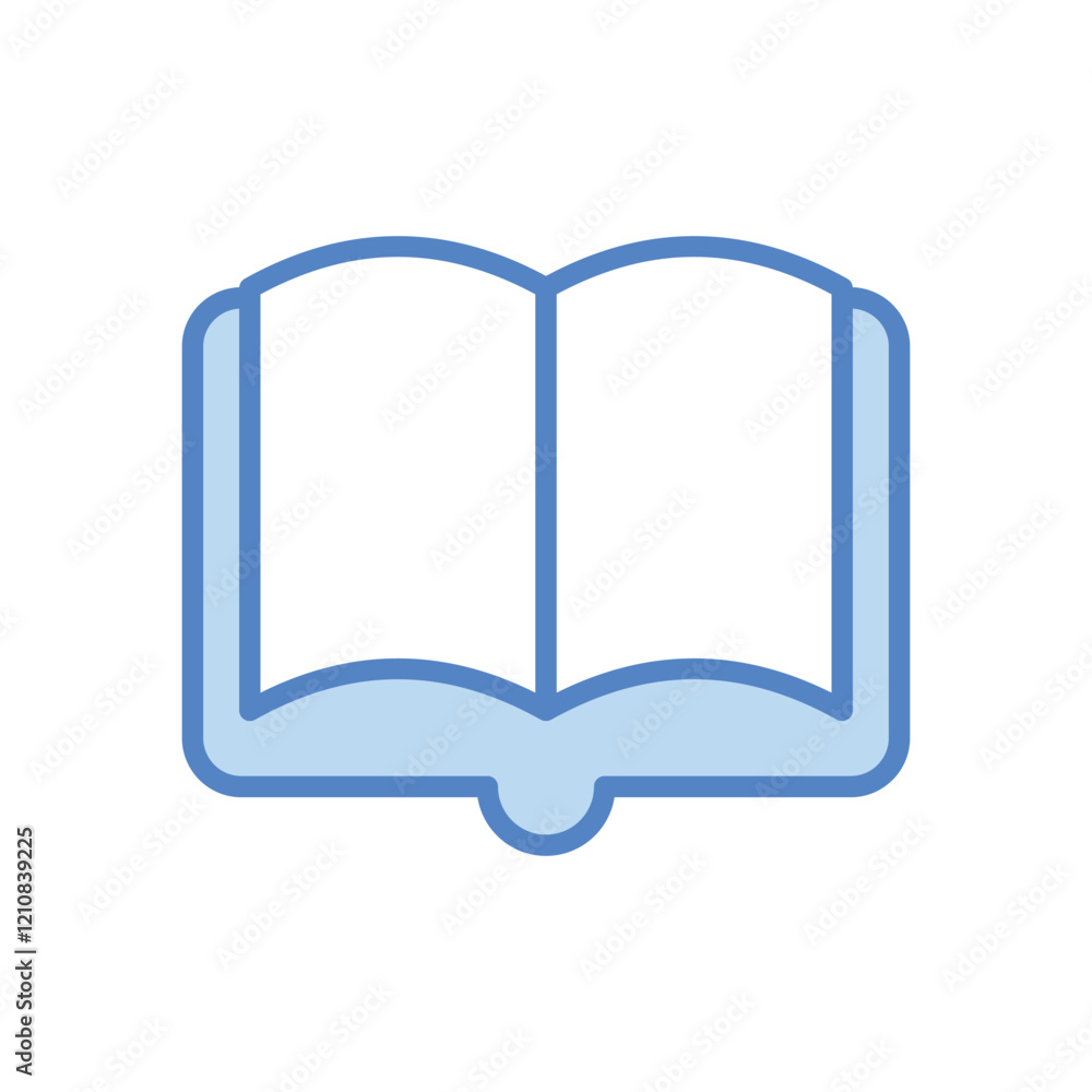 Text Book icon education vector Text Book icon education vector
