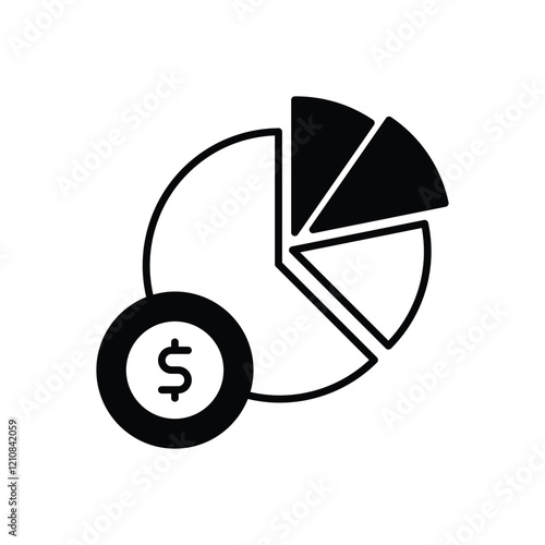 Sell Share vector icon