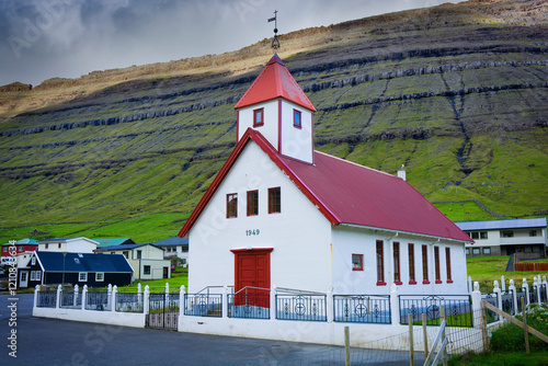 Hvannasund Church, Faroe Is...