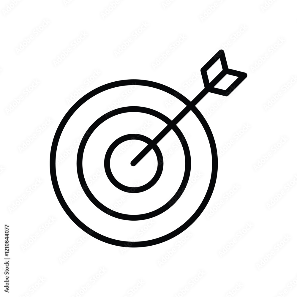 Purpose icon education vector Purpose icon education vector