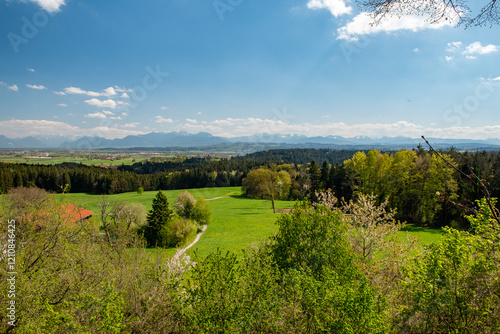 Blick ins Mangfalltal photo