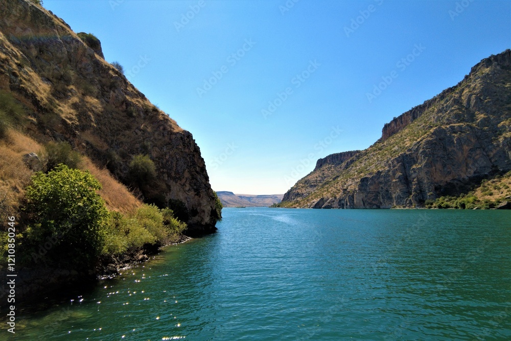 Fototapeta premium the coast of the island