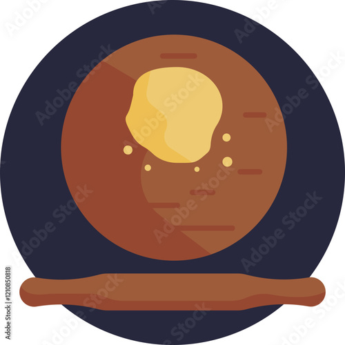 Basic Ingredient: Dough is a staple base made from flour and water, used in preparing various traditional Hindu foods like chapati, puri, and paratha.