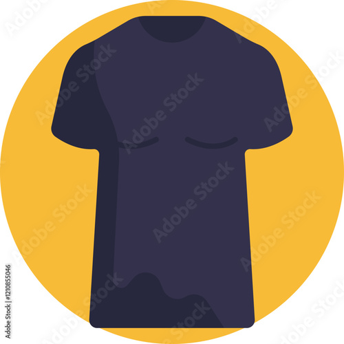 A versatile black T-shirt designed for active wear, offering comfort and style for any sport.