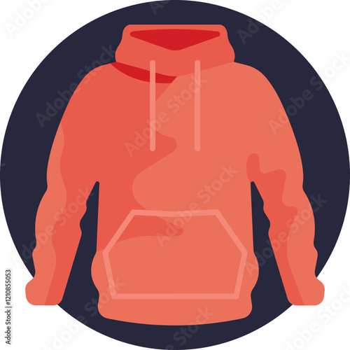 Comfortable Hoodie: A casual sweatshirt with a hood, designed for warmth and comfort during physical activities or everyday wear.