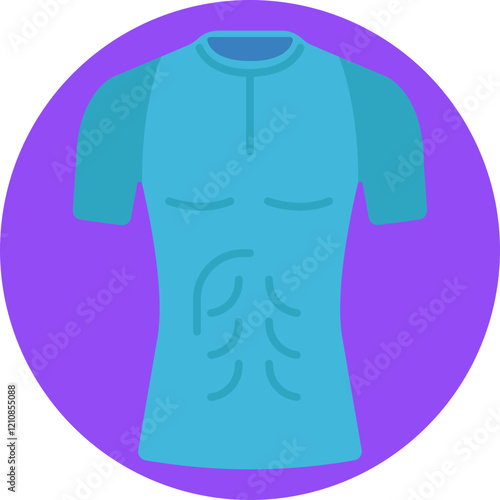 A quick-dry T-shirt that keeps you cool and dry by efficiently wicking sweat during intense physical activities.