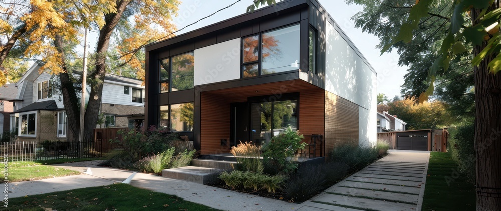 Fototapeta premium Modern Home Exterior