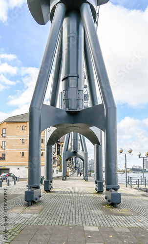 161 Stothert and Pitt cranes at Royal Victoria in London, United Kingdom, 12 November 2024 photo