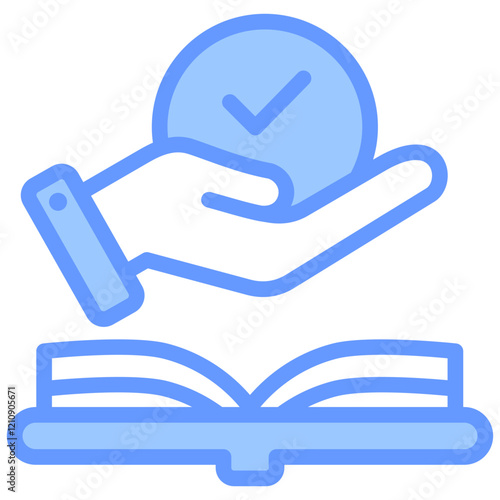 Feasibility Study Blue Icon