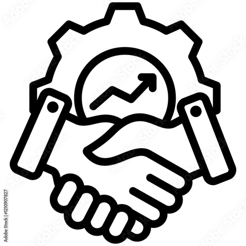 Partnership Outline Icon