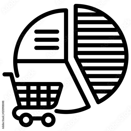 Market Penetration Outline Icon