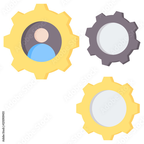 Integration Flat Icon