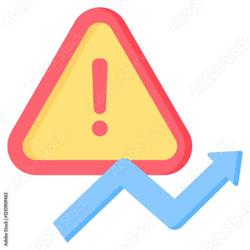 Problem Escalation Flat Icon