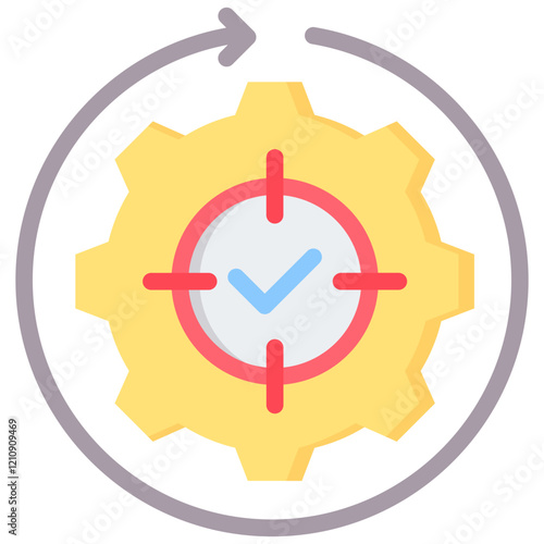 Effectiveness Flat Icon