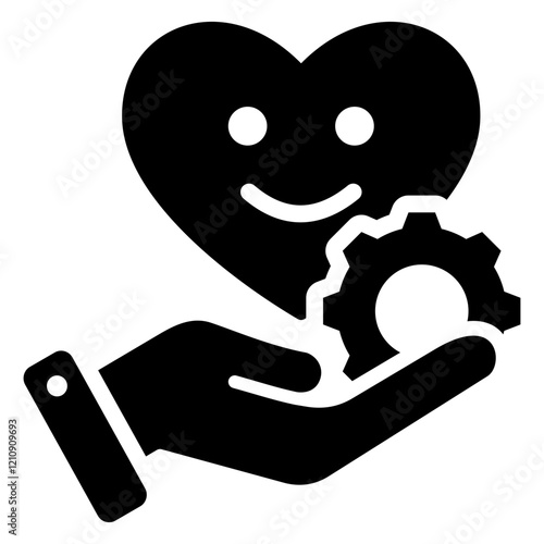 Courtesy Glyph Icon
