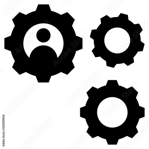 Integration Glyph Icon