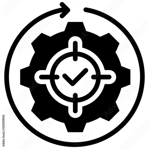 Effectiveness Glyph Icon