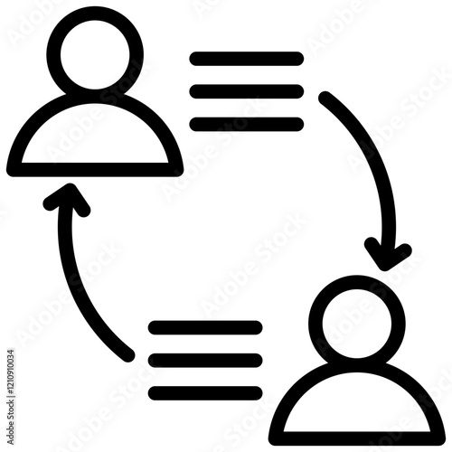 Communication Outline Icon
