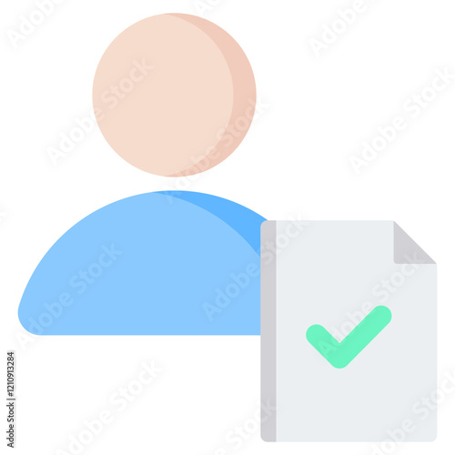 Attendance Flat Icon