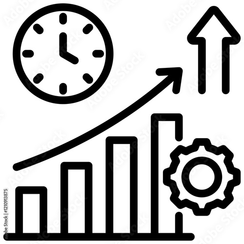 Productivity Outline Icon