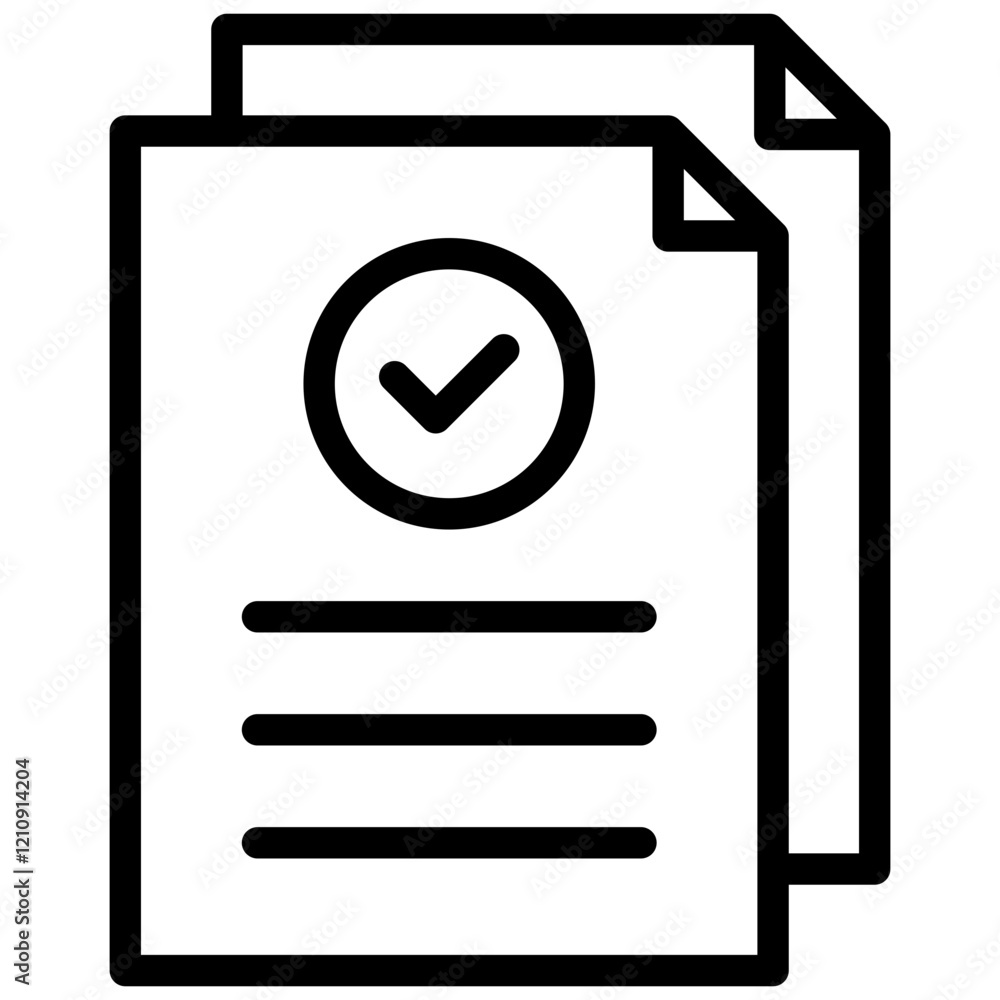 Result Outline Icon Result Outline Icon