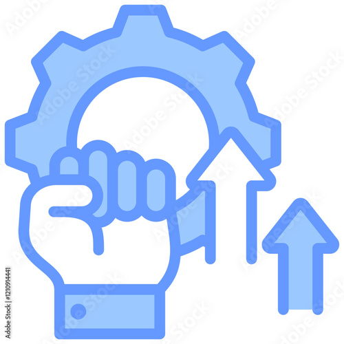 Revolution Blue Icon
