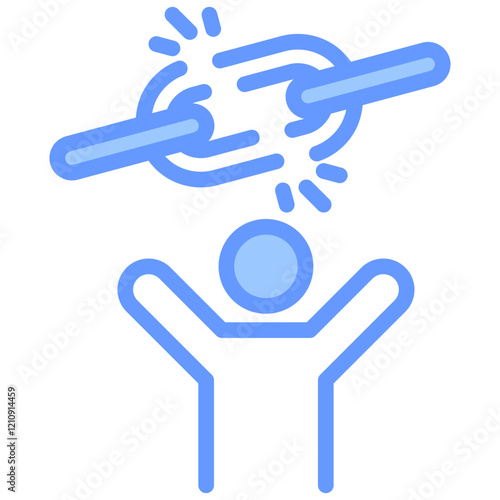 Liberation Blue Icon
