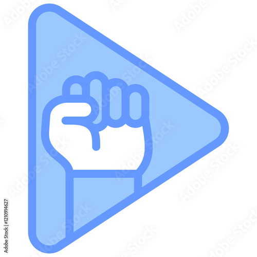 New Beginning Blue Icon