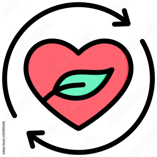 Revival Outline Color Icon
