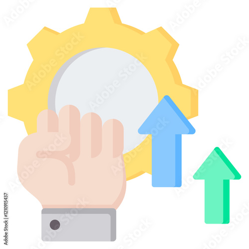 Revolution Flat Icon