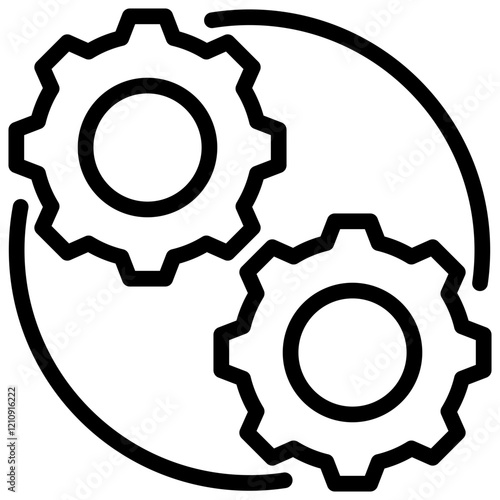 Shift Outline Icon