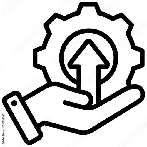 Revolutionize Outline Icon