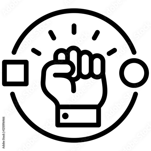 Radical Change Outline Icon