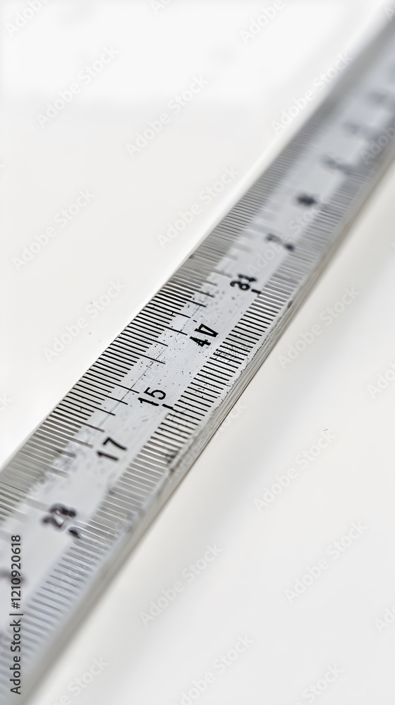 Visualization of Millimeter to Feet Conversion Using a Ruler Scale Concept Visualization of Millimeter to Feet Conversion Using a Ruler Scale Concept