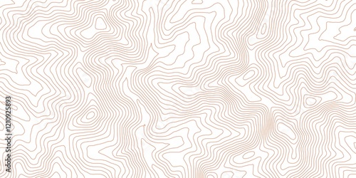 Curvas de nivel, mapa topográfico