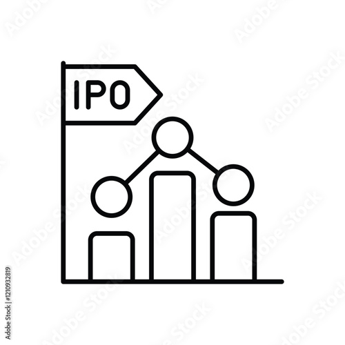 Ipo vector icon