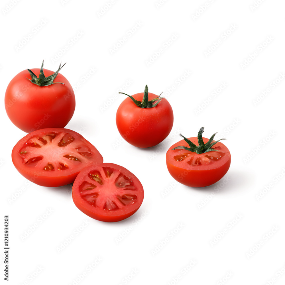 Red tomatos isolated on background for Artistic Designs
Red tomatos isolated on background for Artistic Designs