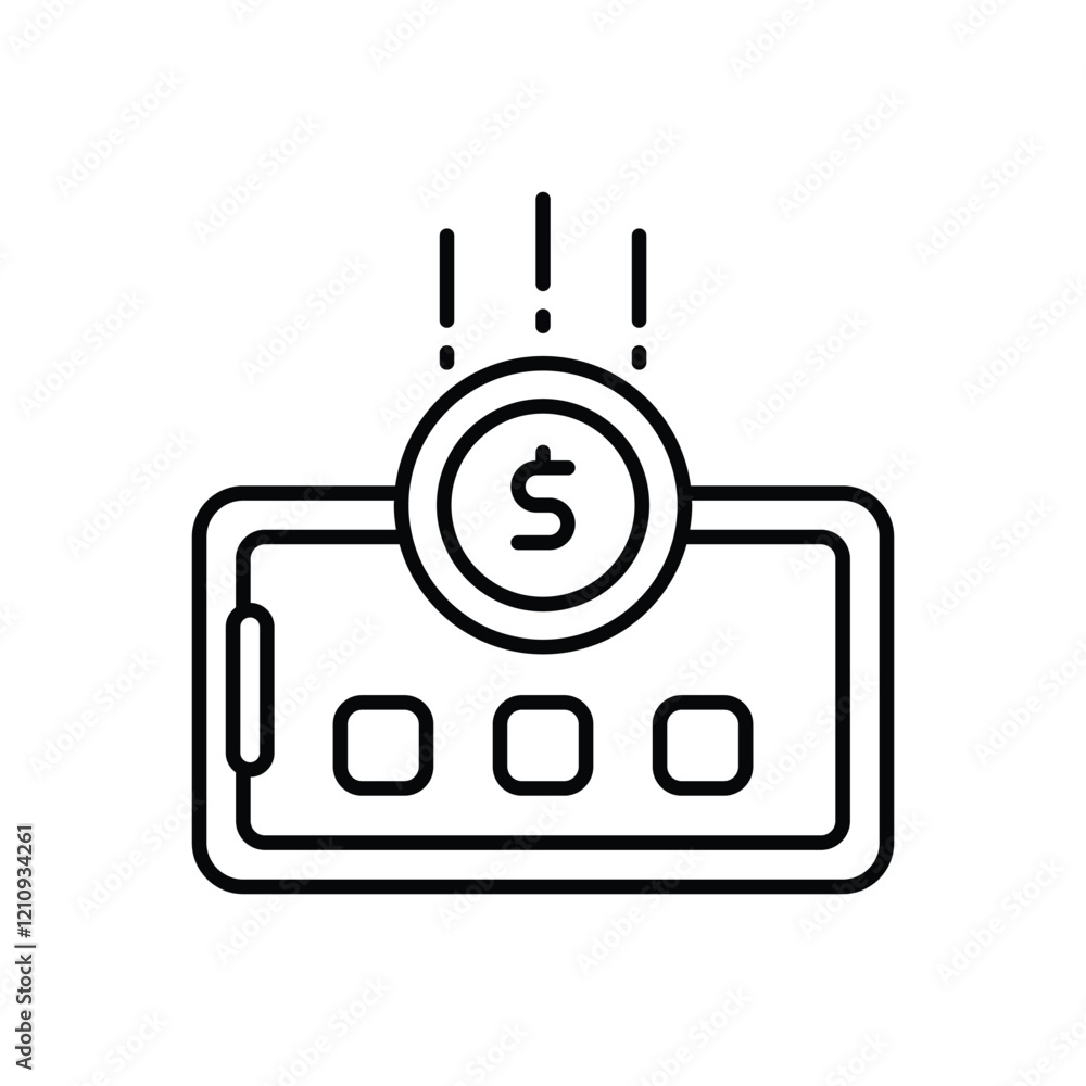 Online Payment vector icon