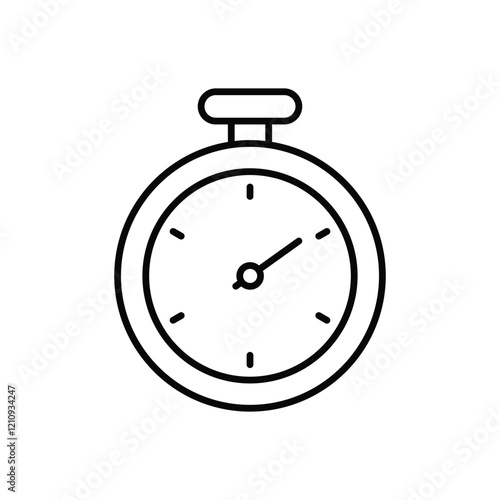 Stopwatch vector icon