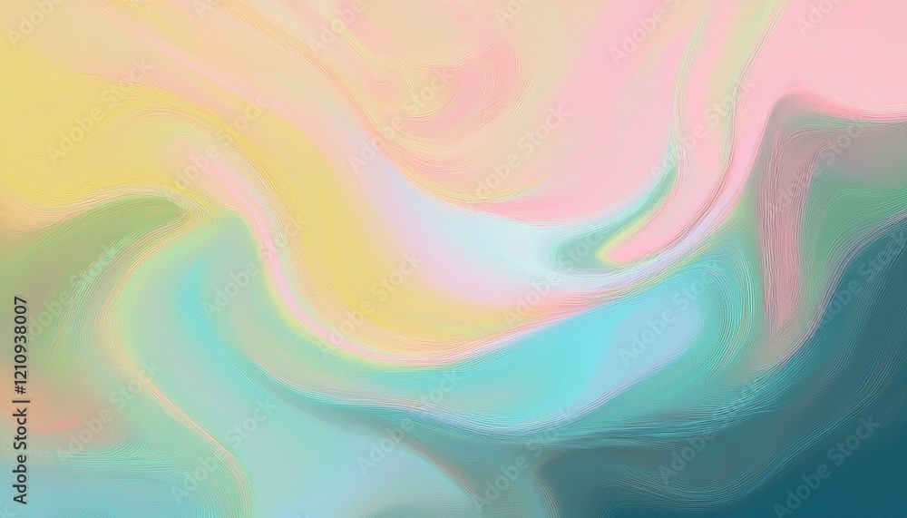 Obraz premium Modern abstract mixed pastel colorful fluid banner background. Generated image